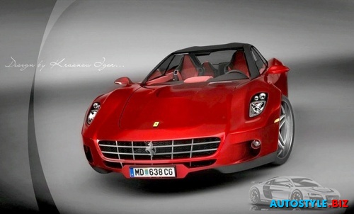Ferrari Ferrari Sedan 3D Concept